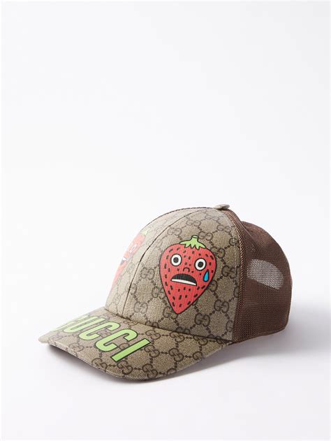 casquette gucci supreme gg|Casquette GG Supreme en toile en marron – Gucci .